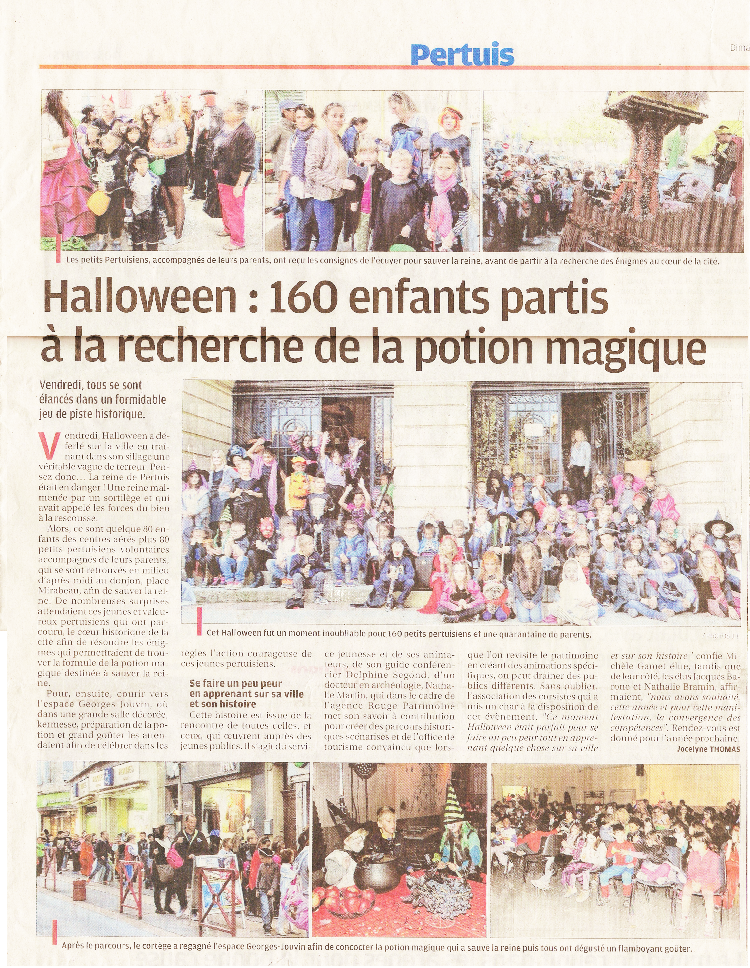 Article dans la provence